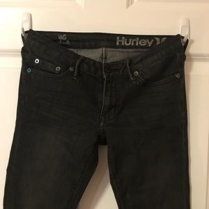 ⚡️FLASH SALE⚡️ BLACK SKINNY HURLEY JUNIORS JEANS